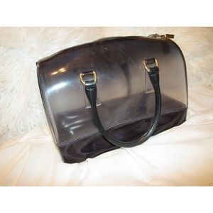 Black-transparent bag